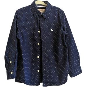 ▪️5/$25 5T H&M polka dots Button down shirt